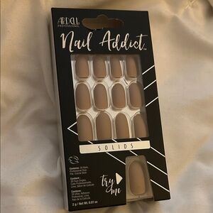 New Ardell Nail Addict Solids - Tan Matte
